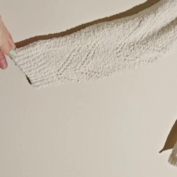 Cupcakes & Cashmere Oatmeal Nylon Sweater Ptp 21" L 25" Size Small Soft Stretch - Picture 5 of 10